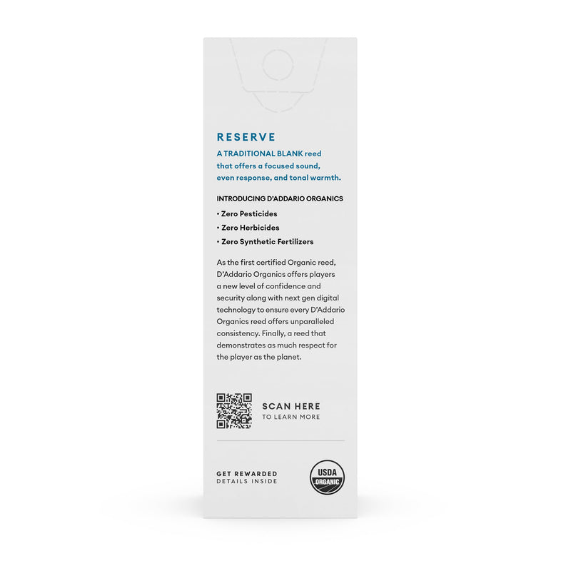Daddario Organic Reserve Bass CL 3.5+ - ODER05355