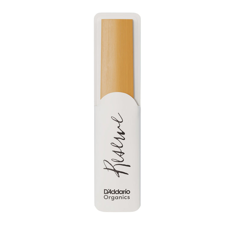 Daddario ODLR05305 Organic Reserve Baritone Saxophone Reeds, Strength 3.0+, 5-Pack