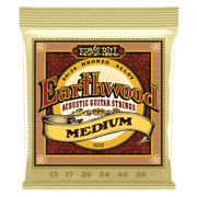 Ernie Ball Earthwood Medium 80/20 Bronze Acoustic Guitar Strings - 13-56 Gauge - Tarpley Music Company, Inc.