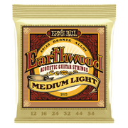 Ernie Ball Earthwood Medium Light 80/20 Bronze Acoustic Guitar Strings - 12-54 Gauge - Tarpley Music Company, Inc.