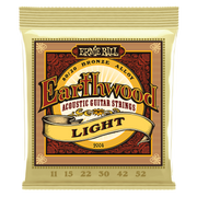 Ernie Ball Earthwood Light 80/20 Bronze Acoustic Guitar Strings - 11-52 Gauge - Tarpley Music Company, Inc.