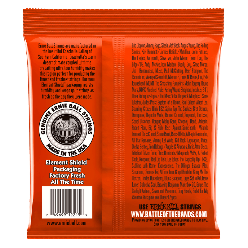 Ernie Ball Skinny Top Heavy Bottom Slinky Nickel Wound Electric Guitar Strings - Tarpley Music Company, Inc.