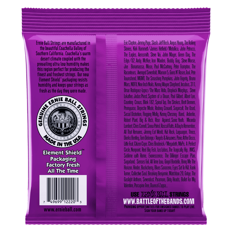 Ernie Ball Power Slinky Nickel Wound Electric Guitar Strings - Tarpley Music Company, Inc.