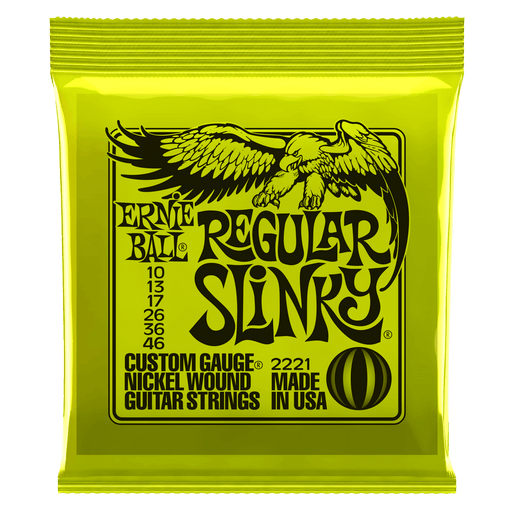 Ernie Ball Regular Slinky Nickel Wound Electric Guitar Strings - Tarpley Music Company, Inc.