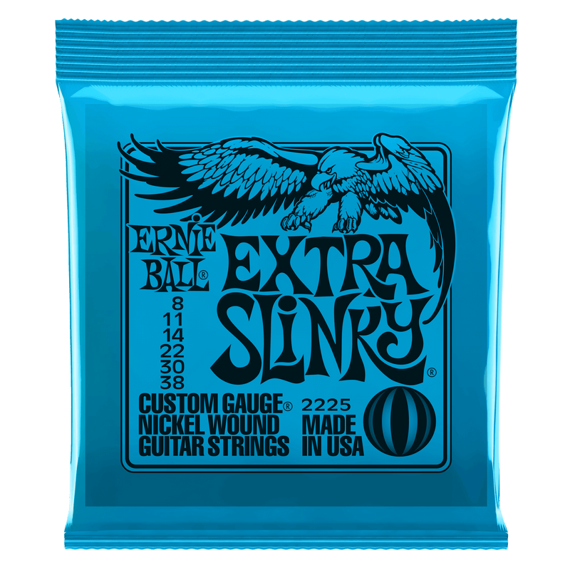 Ernie Ball Extra Slinky Nickel Wound Electric Guitar Strings - Tarpley Music Company, Inc.
