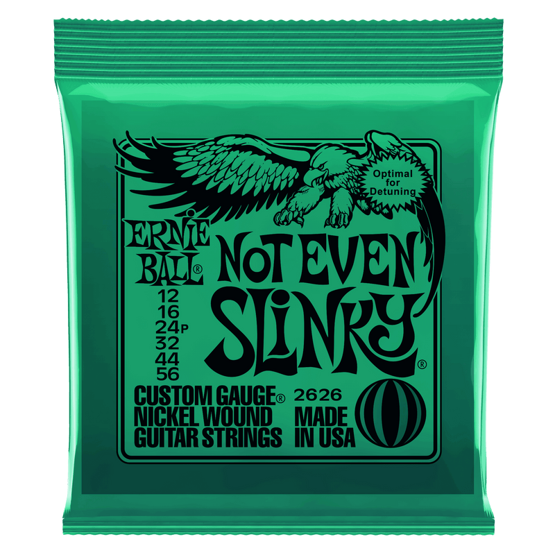 Ernie Ball Not Even Slinky Nickel Wound Electric Guitar Strings - Tarpley Music Company, Inc.