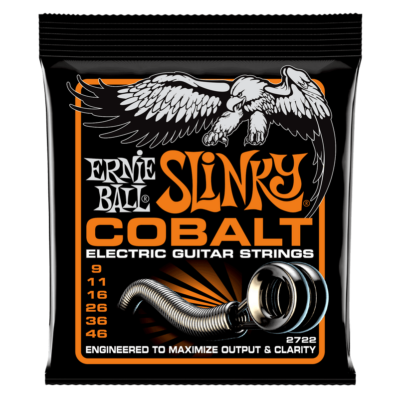 Ernie Ball Hybrid Slinky Cobalt Electric Guitar Strings - Tarpley Music Company, Inc.