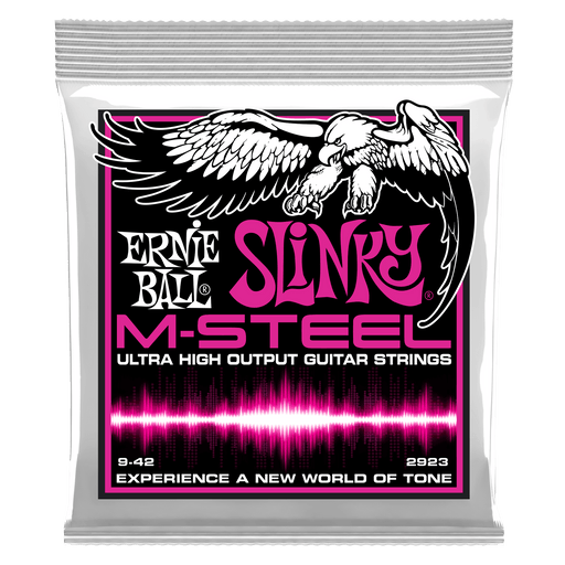 Ernie Ball Super Slinky M-Steel Electric Guitar Strings - Tarpley Music Company, Inc.