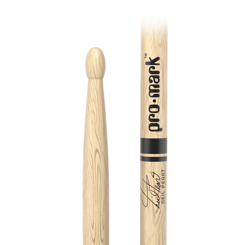 ProMark PW747W Neil Peart 747 Shira Kashi Oak Drumstick - Oval Wood Tip
