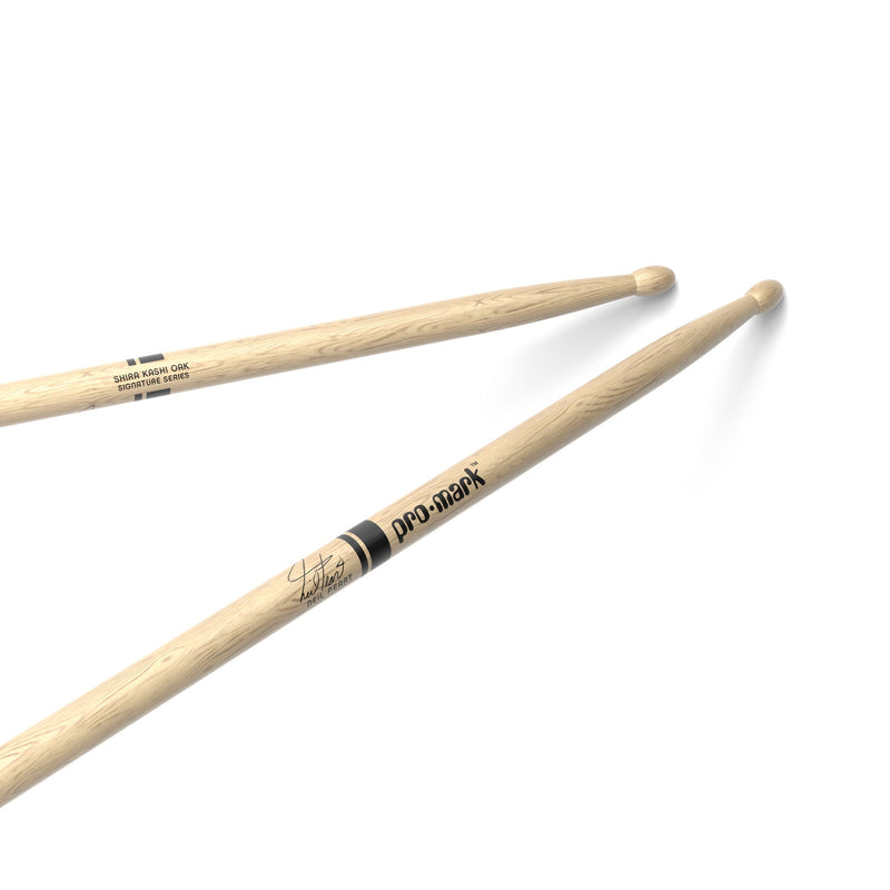 ProMark PW747W Neil Peart 747 Shira Kashi Oak Drumstick - Oval Wood Tip
