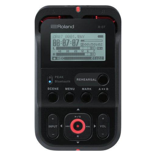 Roland R-07 High-Res Handheld Recorder - Tarpley Music Company, Inc.