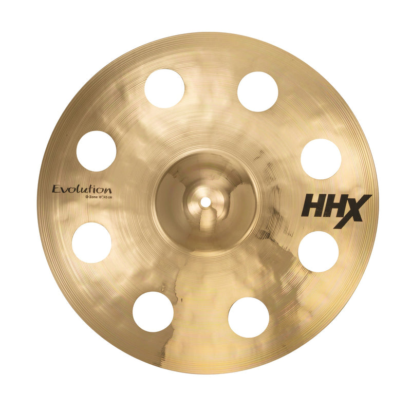 Sabian 18" HHX Evolution O-Zone Crash Cymbal