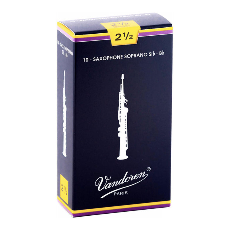 Vandoren SR2025 Reed Sopr Sax 2 1/2