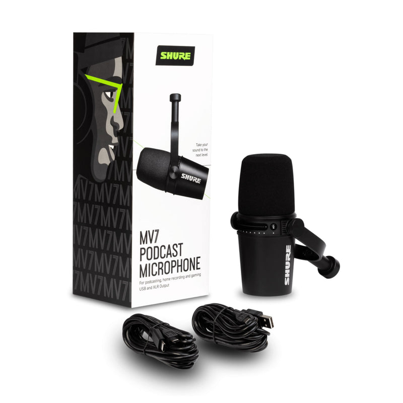 Shure MV7 Podcast / Streaming Microphone