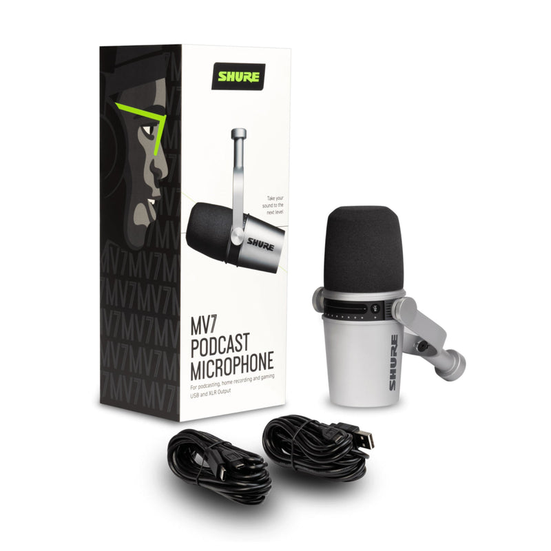 Shure MV7 Podcast / Streaming Microphone