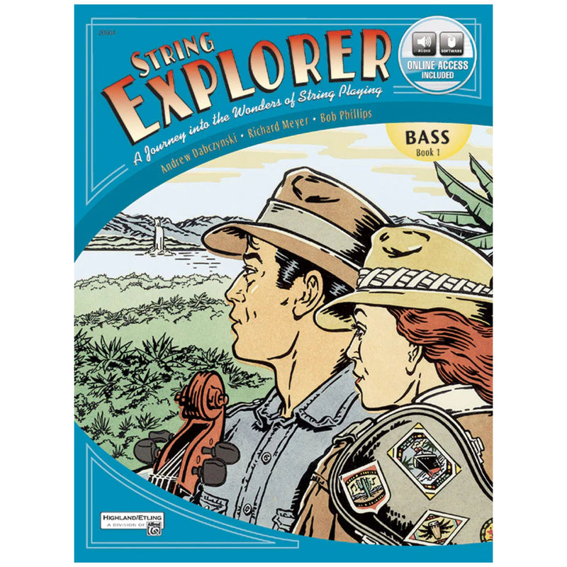 Alfred String Explorer Bass Book 1