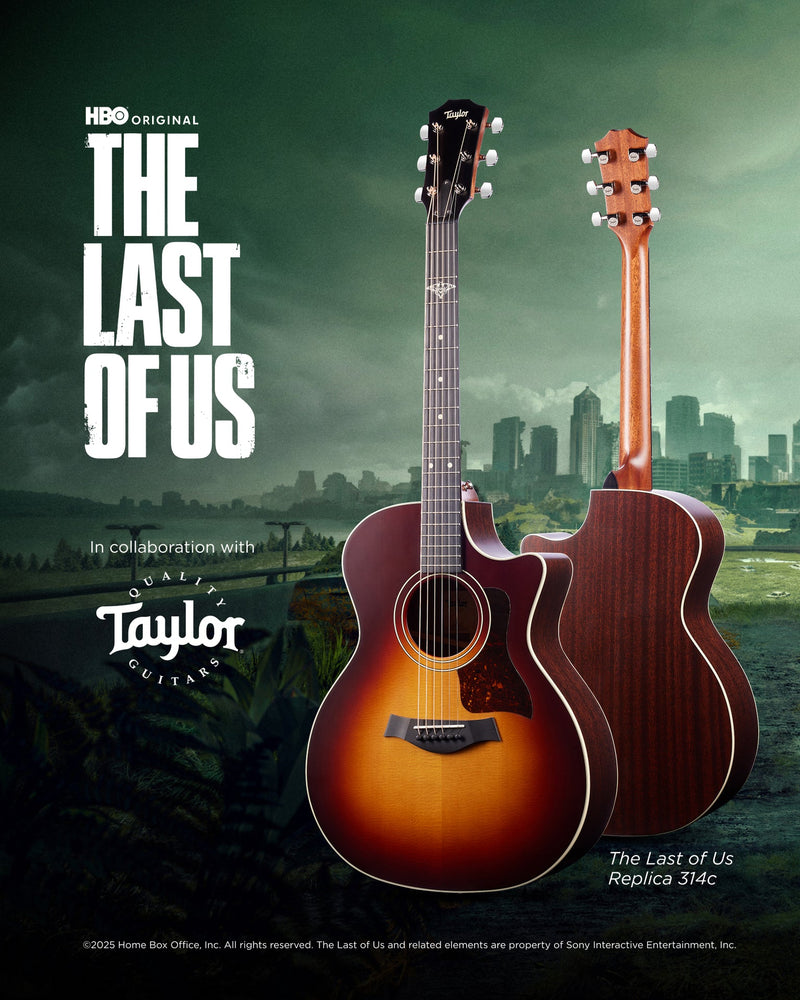 Taylor The Last of Us Replica 314c Acoustic Guitar