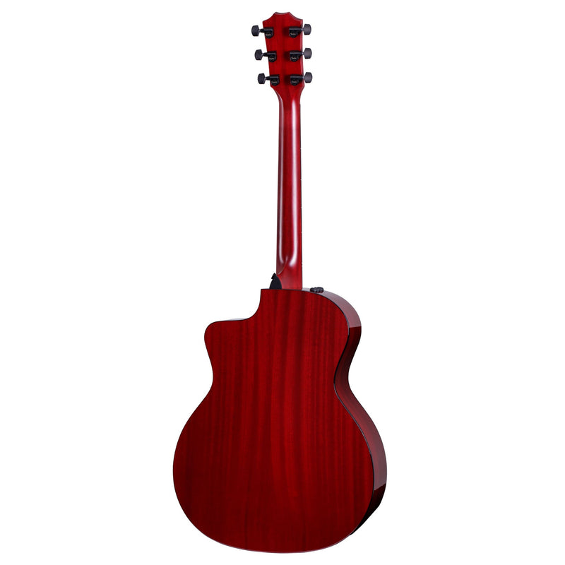 Taylor 224ce Deluxe Limited (Trans Red) Acoustic-Electric Guitar