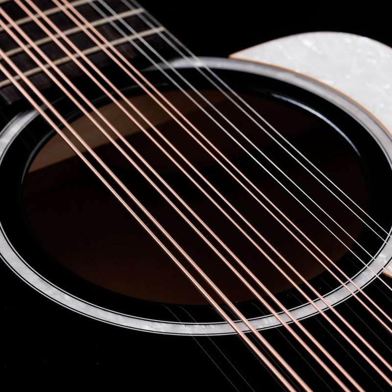 Taylor Somos 250ce Plus BLK "Doce Doble" 12-String Acoustic-Electric Guitar
