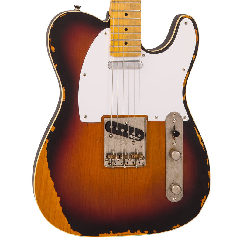 Vintage V59MRSB ICON Electric Guitar - Distressed Sunburst