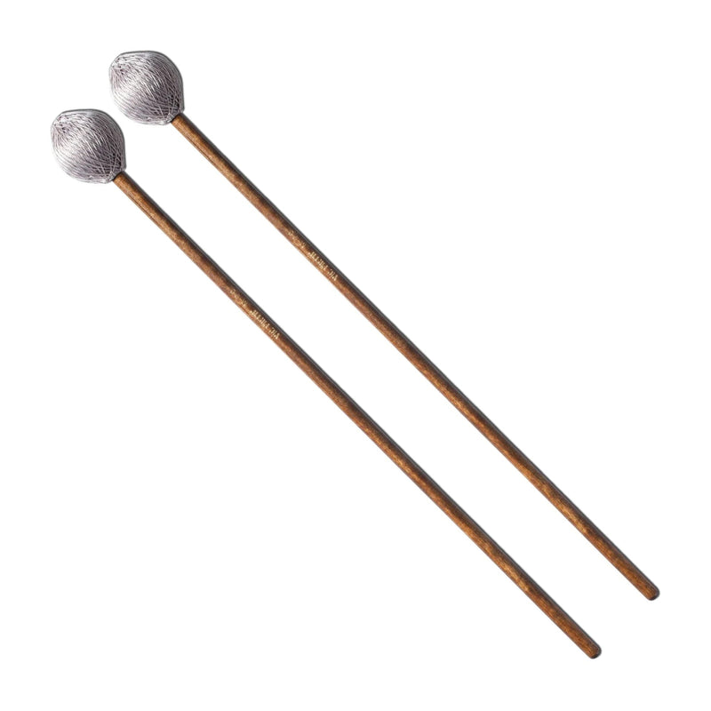 Vic Firth M70 Corpsmaster Keyboard Marimba Cord Mallets - Medium Grey Cord - Birch