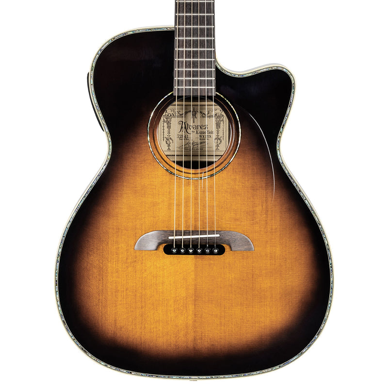 Yairi Stage WY1TS Acoustic-Electric Guitar - Folk/OM - Sunburst/Gloss