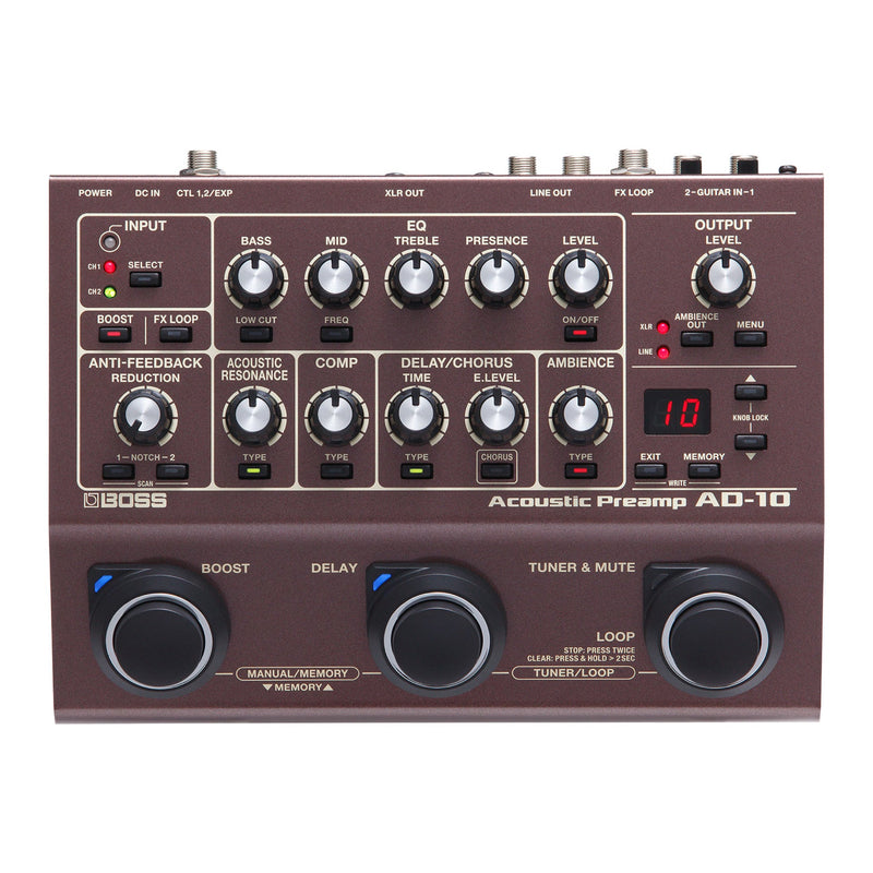 BOSS AD-10 Acoustic Pre-Amp
