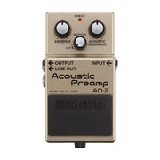 BOSS AD-2 Acoustic Preamp - Tarpley Music Company, Inc.