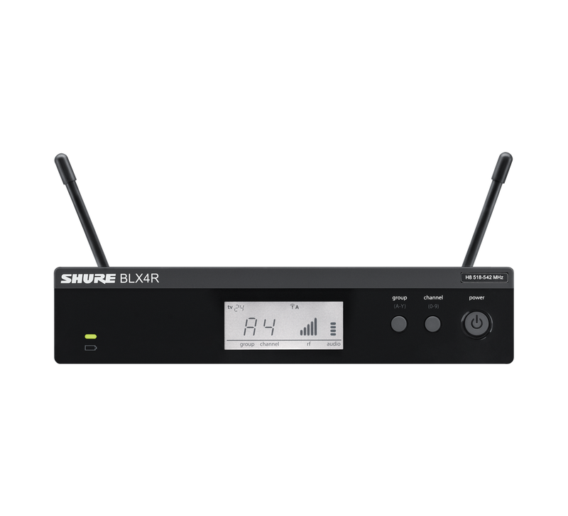 BLX14R UHF w/MX153 1/2 Rack - Earset