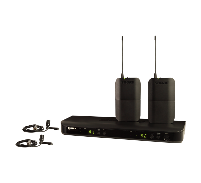 BLX188UHF Dual CVL Lavalier