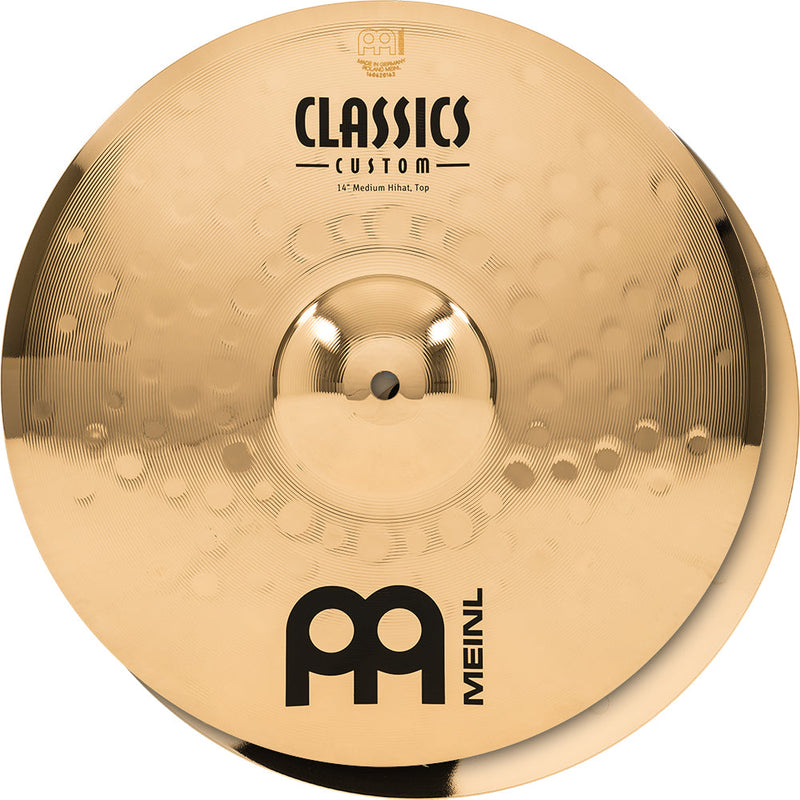Meinl Classics Custom 14" Brilliant Medium Hi-Hats