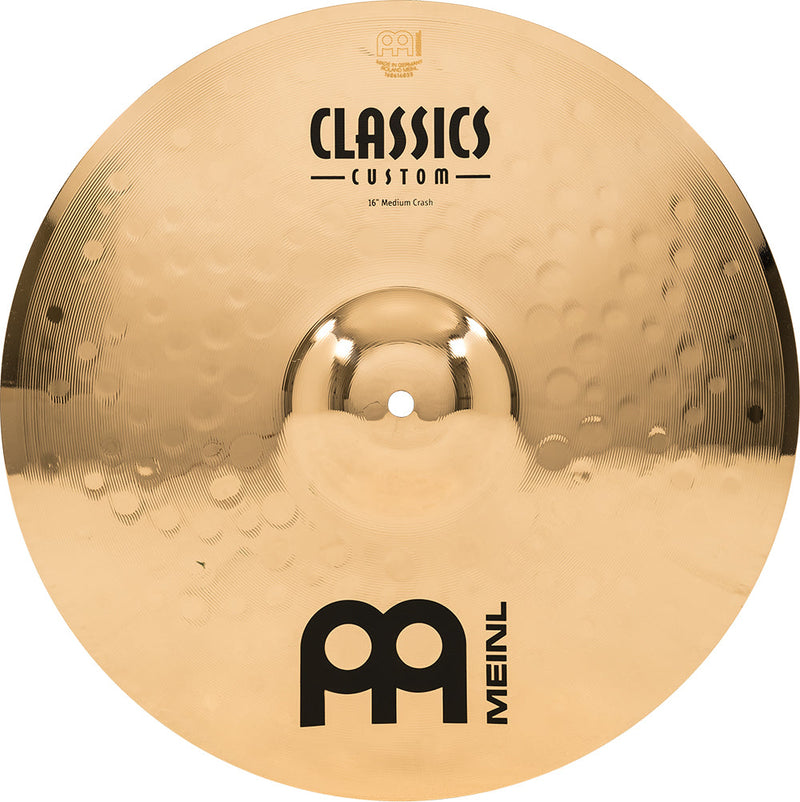 Meinl Classics Custom 16" Medium Brilliant Crash