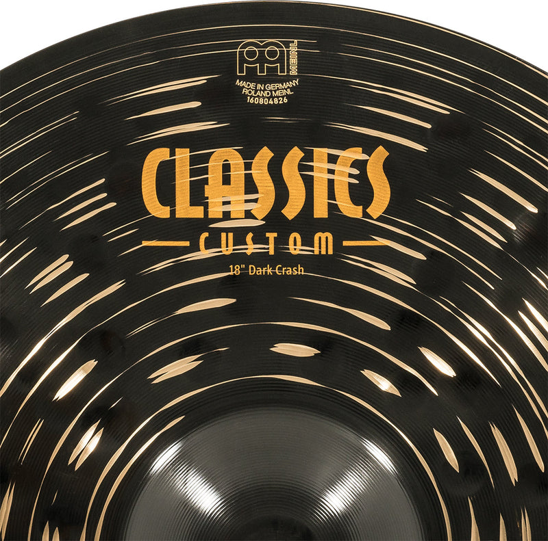 MEINL Classics Custom 18" Dark Crash