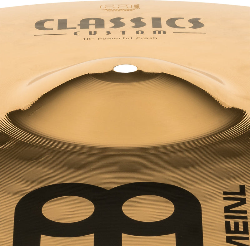 Meinl Classics Custom 18" Brilliant Powerful Crash