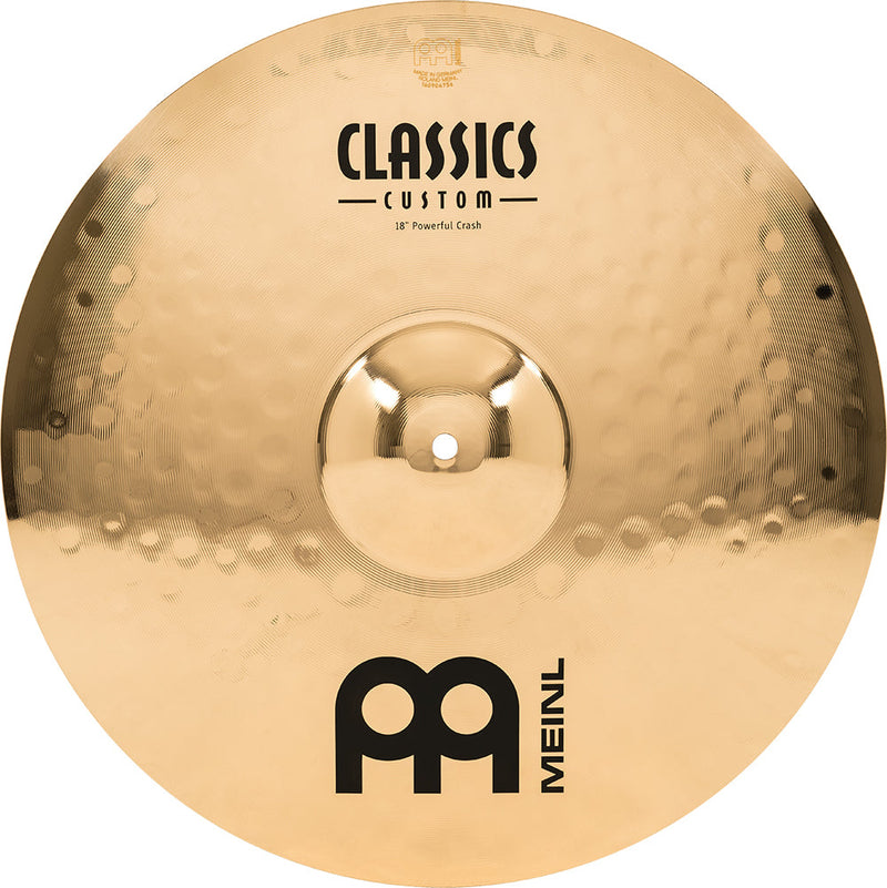 Meinl Classics Custom 18" Brilliant Powerful Crash