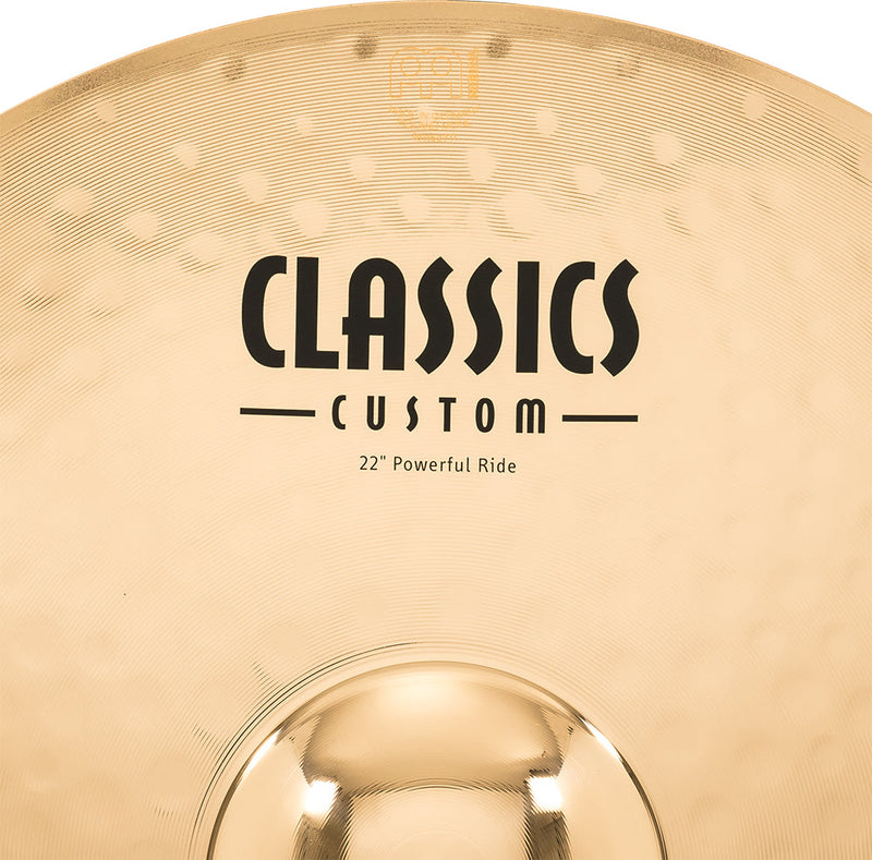 Meinl Classics Custom 22" Brilliant Powerful Ride