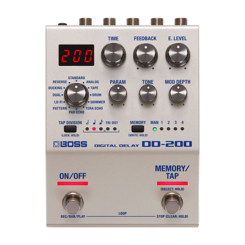BOSS DD-200 Digital Delay Pedal