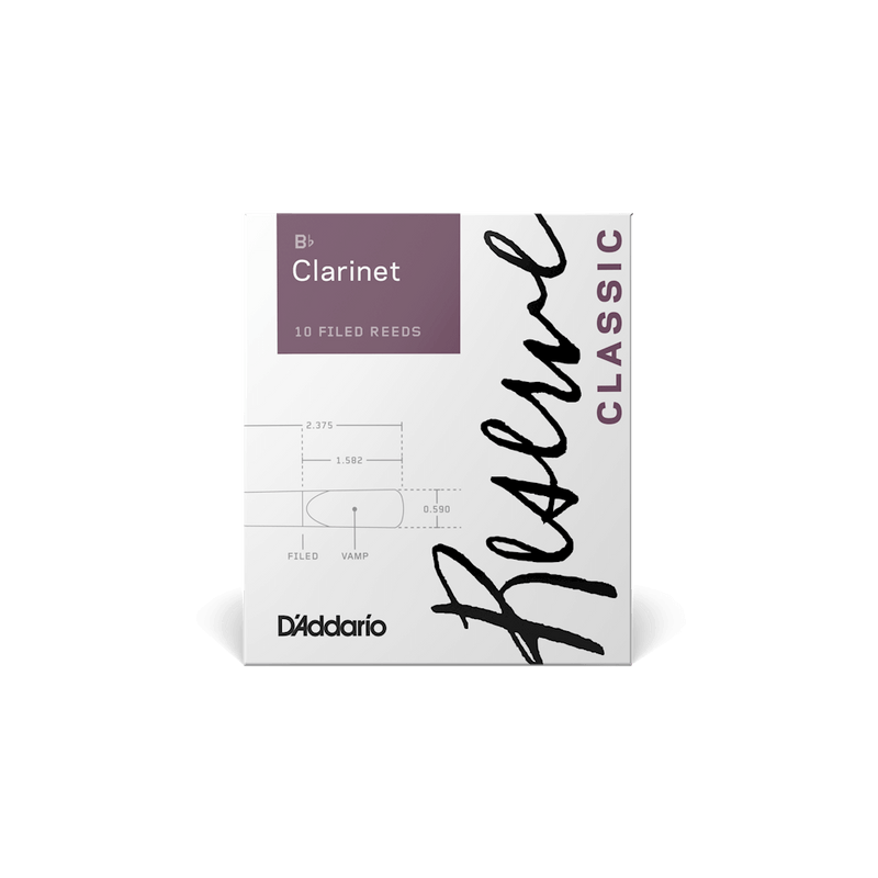Daddario Reed Clarinet Rico Reserve Classic - DCT1025