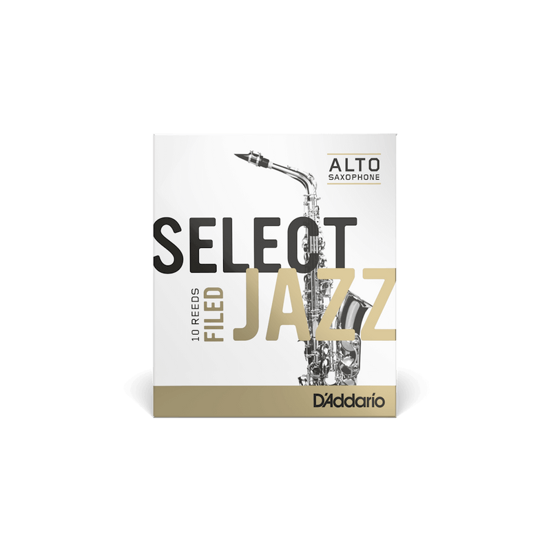 Daddario Reed Jazz Select Alto Sax 3 Soft Filed - RSF10ASX3S