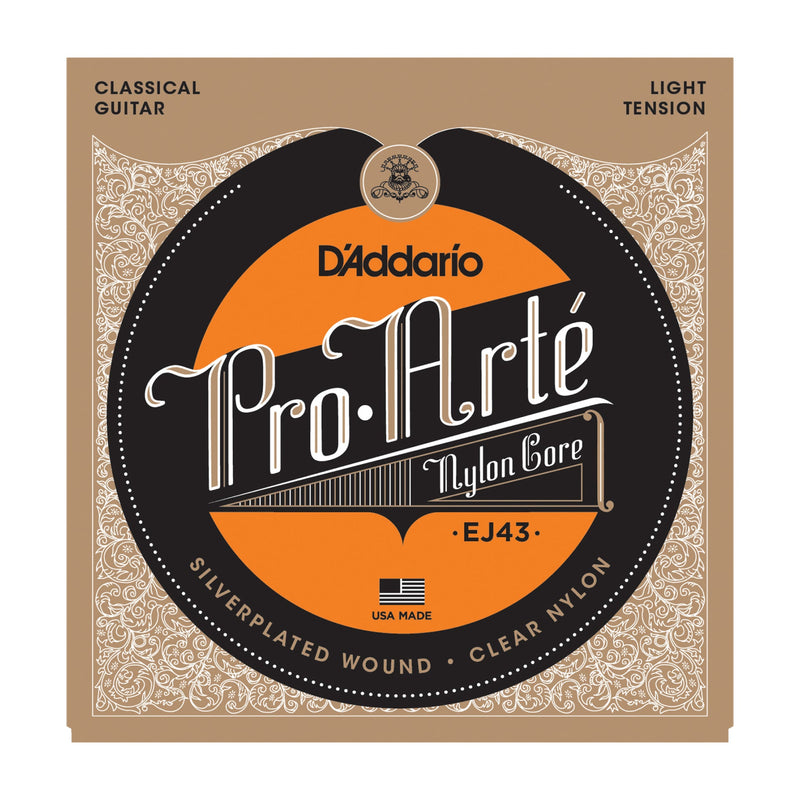 D'Addario EJ43 Pro-Arté Nylon, Light Tension - Tarpley Music Company, Inc.