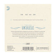 D'Addario EJ65T Pro-Arté Custom Extruded Ukulele, Tenor - Tarpley Music Company, Inc.