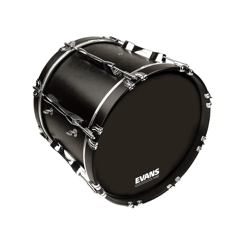 Evans 20" MX2 Black Bass