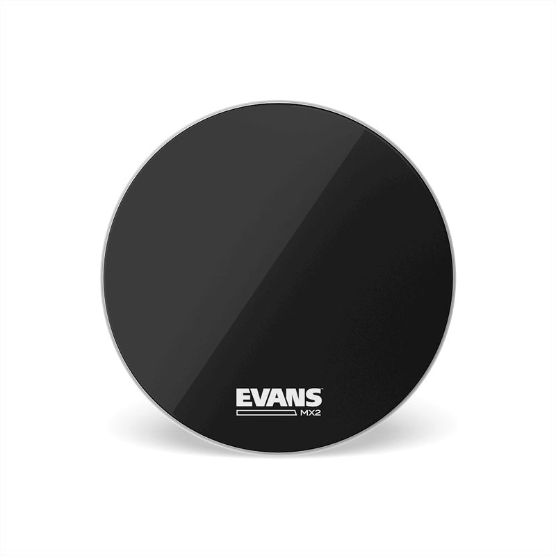 Evans 18" MX2 Black Bass