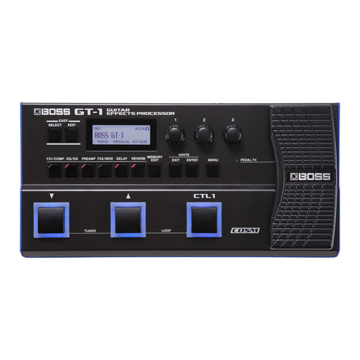 BOSS GT-1 Guitar Effects Processor - Tarpley Music Company, Inc.