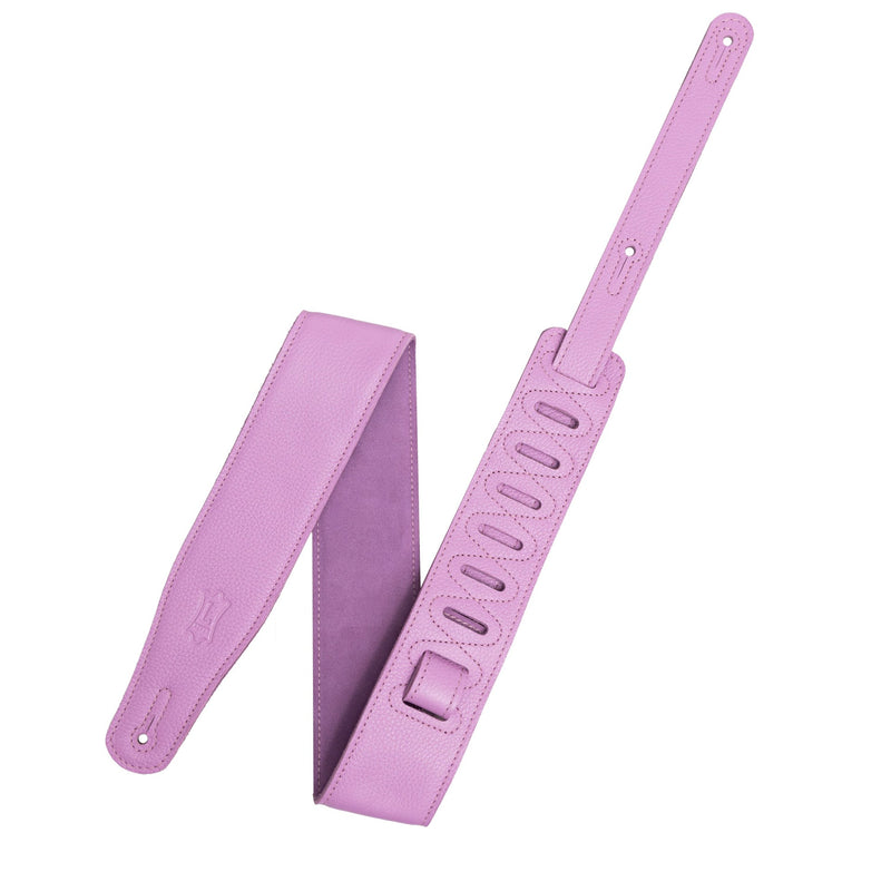 Levys Leather Pastel Colorways Guitar Strap