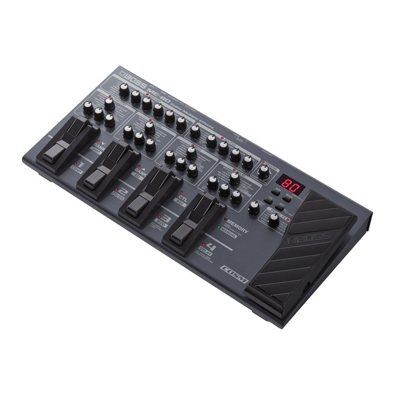 BOSS ME-80 Guitar Multiple Effects - Tarpley Music Company, Inc.