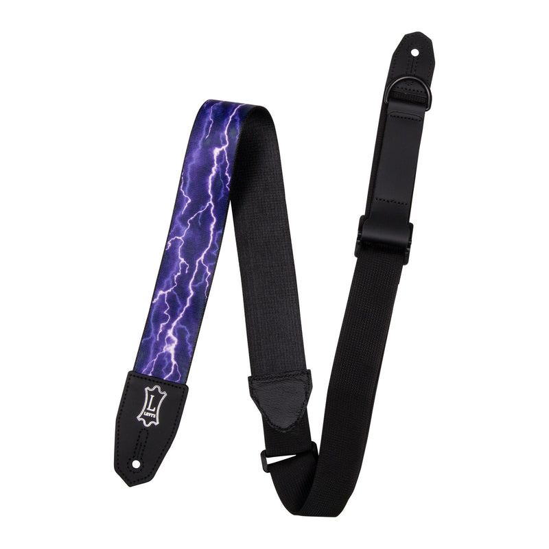 Levys Right Height 2-Inch Wide Polyester Guitar Strap