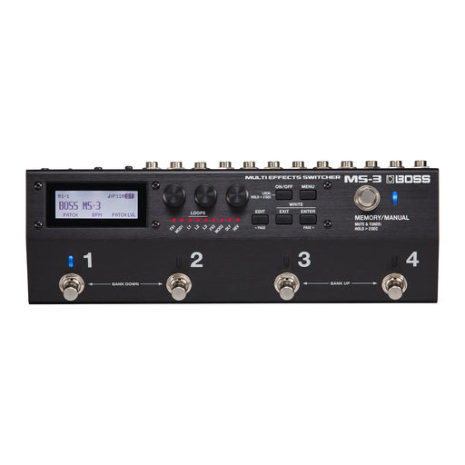BOSS MS-3 Multi Effects Switcher - Tarpley Music Company, Inc.