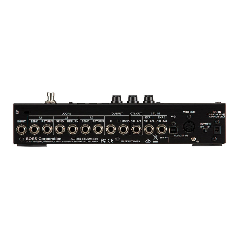 BOSS MS-3 Multi Effects Switcher - Tarpley Music Company, Inc.