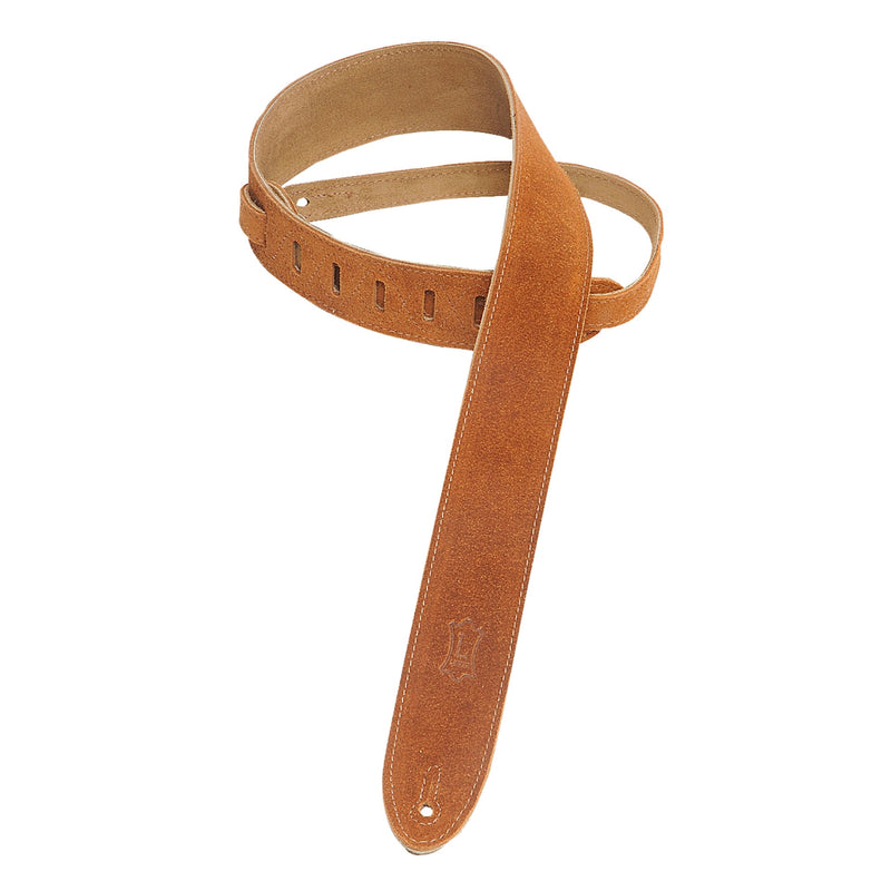 Levys Simply Suede Series 2" Honey Guitar Strap